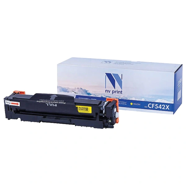 Картридж лазерный NV PRINT (NV-CF542X) для HP M254dw/M254nw/MFP M280nw/M281fdw, желтый, рес 2500 с N 363433 ПОД ЗАКАЗ 8 ДНЕЙ