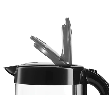 Чайник BOSCH TWK70B03, 1,7 л, 2400 Вт, закрытый нагревательный элемент, стекло, черный 458595 - МСК «Форвард»