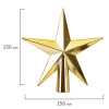 Шары новогодние ёлочные "Black&Gold", НАБОР 130 предметов, черный/золото, пластик, ЗОЛОТАЯ СКАЗКА, 592183 - МСК «Форвард»