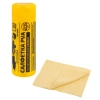 Салфетка синтетическая PVA-замша 64x43 см, в тубе, желтая, для авто, дома и офиса, ГРАНДМАСТЕР, 609974 - МСК «Форвард»