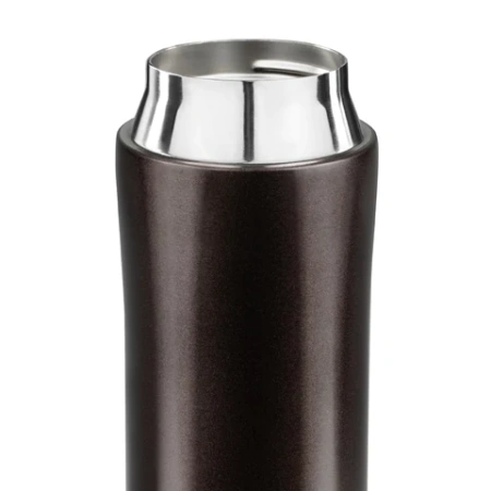 Термокружка 470 мл из нержавеющей стали SUS304, шоколадно-коричневый металлик, LAIMA, 608819 - МСК «Форвард»