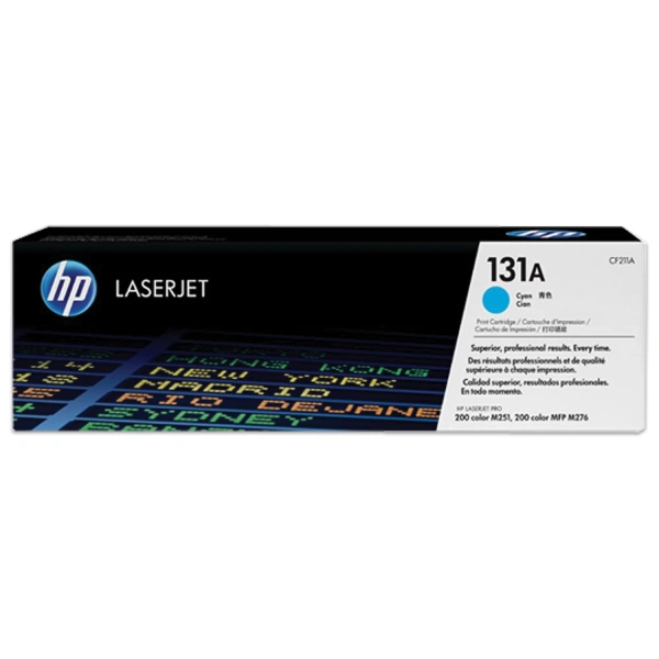 Картридж лазерный HP (CF211A) CLJ Pro 200 M276n/M276nw, №131A, голубой, ориг, ресурс 1800 стр. CF211 361091 под заказ 8 дней