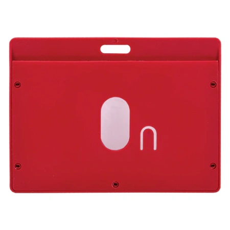 Бейдж горизонтальный (54х90 мм) АССОРТИ, голубой, красный, салатовый, оранжевый, BRAUBERG ULTRA COLOR, 238822 - МСК «Форвард»