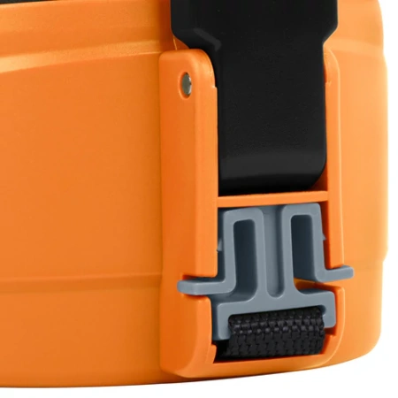 Термос классический, нержавеющая сталь, 2 л, оранжево-серый, 2 кружки, ручка + ремешок, TAIGARU (ТАЙГАРУ), 608817 - МСК «Форвард»