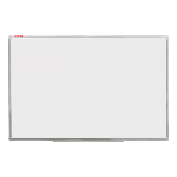 Доска магнитно-маркерная 80х100 см, алюмин.рамка, ГАРАНТИЯ 10 ЛЕТ, РОССИЯ,BRAUBERG Стандарт,236896