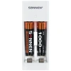 Зарядное устройство с аккумуляторами 4 шт. (2+2) AA+AAA (HR6+HR03), 2700 mAh + 1000 mAh, SONNEN (СОНЕН) BC2, 455005 - МСК «Форвард»