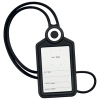 Бейдж вертикальный для пропуска и ID-карт, СИЛИКОНОВЫЙ, 85х54 мм, шнурок 42 см, черный, BRAUBERG, 238904 - МСК «Форвард»