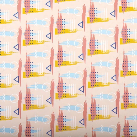 Бумага упаковочная мелованная НАБОР 3 шт., "Memphis", 70х100 см, 3 дизайна, ЗОЛОТАЯ СКАЗКА, 592067 - МСК «Форвард»