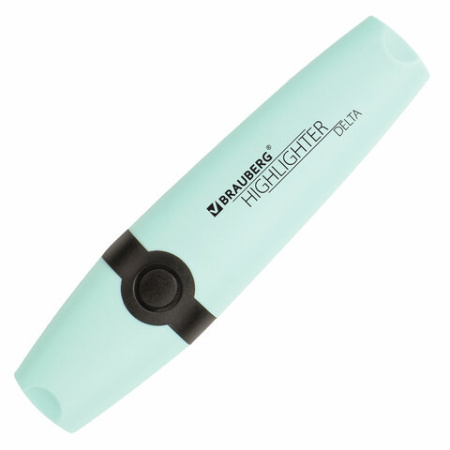 Текстовыделитель BRAUBERG "DELTA PASTEL", БИРЮЗОВЫЙ, линия 1-5 мм, 151732 - МСК «Форвард»