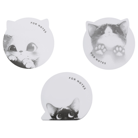 Блок самоклеящийся (стикеры) MESHU "Cute Notes",40л., ассорти, европодвес MS_64886 377500 - МСК «Форвард»