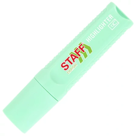 Текстовыделитель STAFF "EVERYDAY HL-707", БИРЮЗОВЫЙ, линия 1-5 мм, скошенный наконечник, 152546 - МСК «Форвард»