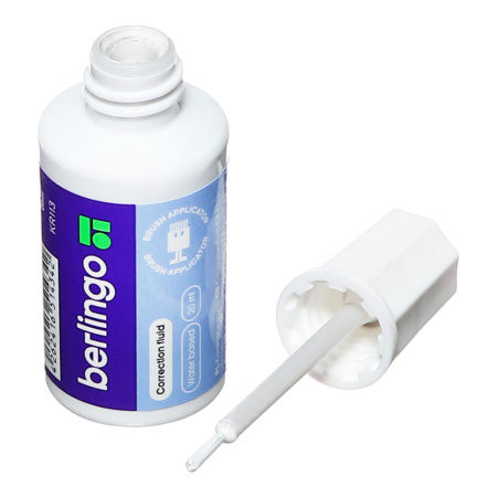 Корректирующая жидкость Berlingo, 20мл, водная основа, с кистью KR113 368726 - МСК «Форвард»