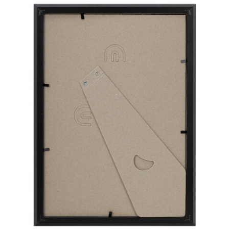 Рамка 21х30 см небьющаяся, аналог IKEA, багет 21 мм, МДФ, BRAUBERG "Idea", черная, 391371 - МСК «Форвард»