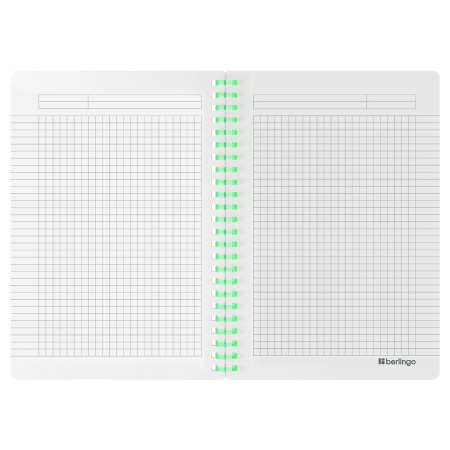 Бизнес-тетрадь A5, 80л., Berlingo "Collision XS", клетка, на силиконовом гребне, 80г/м2, пластик обложка 700мкм RNt_A5S19 369311 - МСК «Форвард»