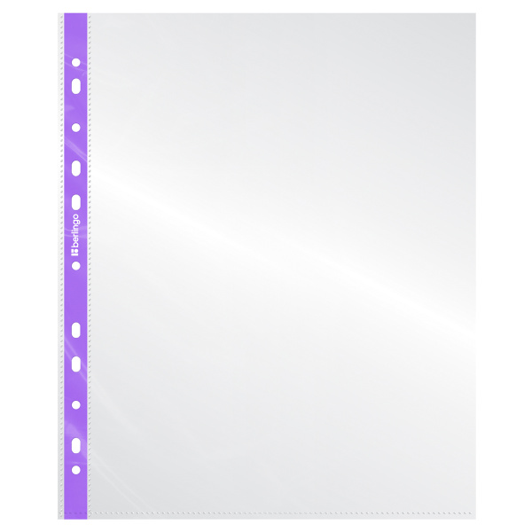 Папка-файлы с перфорацией Berlingo "Mirror", А4, 40мкм, глянцевая SPm_A4040 369455 - МСК «Форвард»