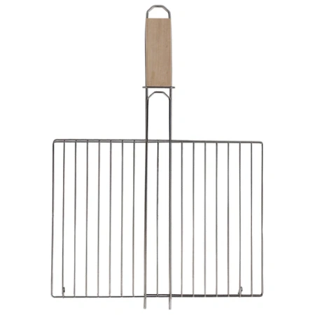 Решетка-гриль универсальная, размер 300х220 мм, глубина 10 мм, никелированное покрытие, РГМ3НЭ 701748 - МСК «Форвард»