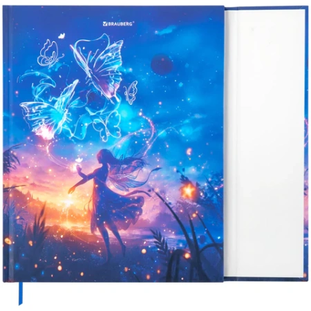 Дневник 1-11 класс 48 л., твердый, BRAUBERG, матовая ламинация, магнитный клапан, закладка-ляссе, с подсказом, "Magic", 107243 - МСК «Форвард»