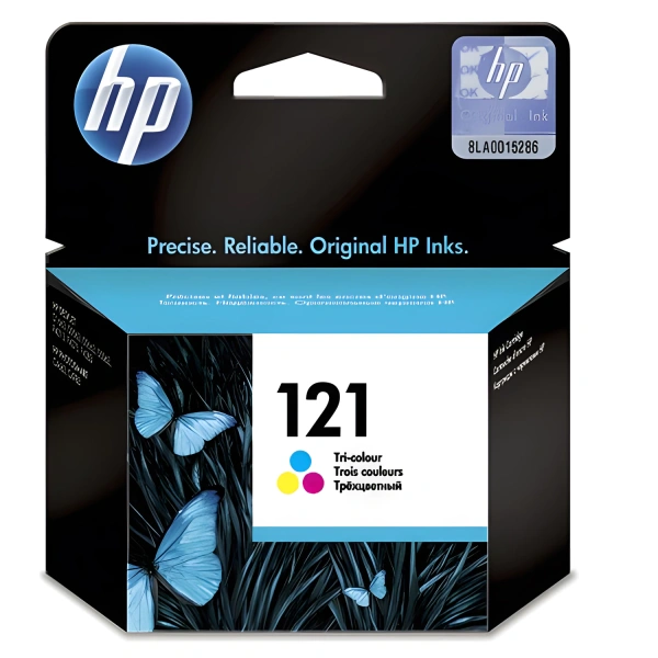 Картридж струйный HP (CC643HE) Deskjet  F4275/F4283 №121, цветной, ориг., ресурс 165 стр. CC643HE 360665 ПОД ЗААЗ 8 ДНЕЙ