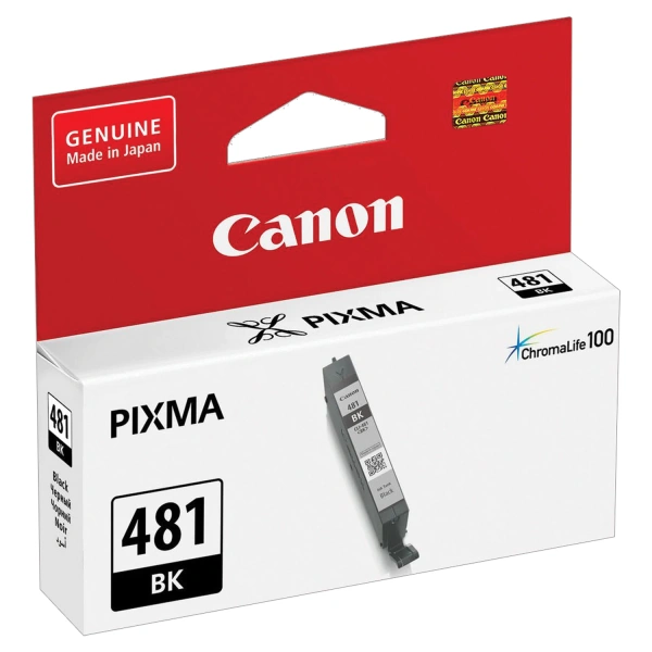 Картридж струйный CANON (CLI-481BK) для PIXMA TS704/TS6140, черный, ресурс 1478 страниц, ориг. 2101C 363212  ПОД ЗАКАЗ 8 ДНЕЙ