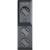 Сетевой фильтр ZIS Pilot 3G на 3 розетки (3 евро+2 USB) 3 метра черный 1412404 - МСК «Форвард»