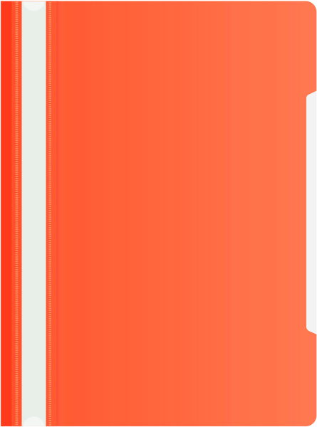Скоросшиватель Бюрократ пластик PS20RED A4 прозрач.верх.лист красный 0.12/0.16 - МСК «Форвард»