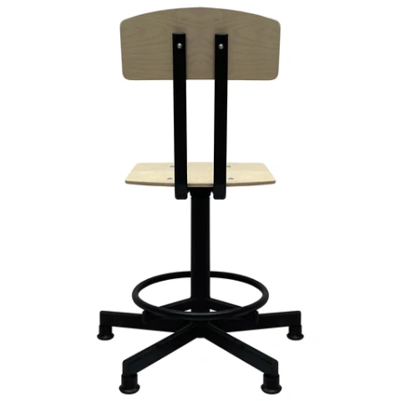 Стул кресло кассира, швеи, ресепшен РС37/РС67ЛФ, на винте, без подлокотников, фанера 532787 минпромторг - МСК «Форвард»