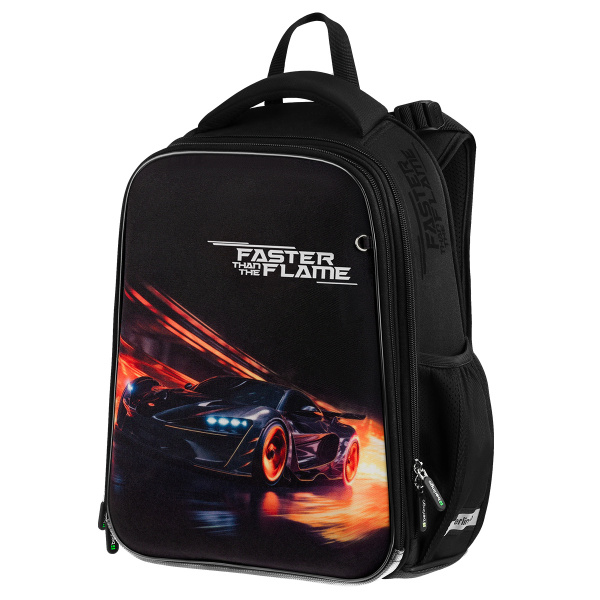 Ранец Berlingo Expert "Faster Than The Flame" 37*28*16см, 2 отделения, 2 кармана, анатомическая спинка RU-EX-1105 379052