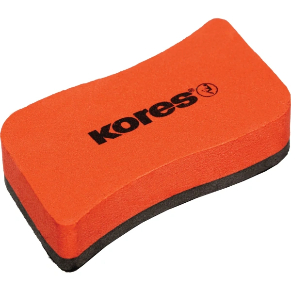 Губка-стиратель для маркерных досок магнитная Kores Magnetic Whiteboard Eraser (110x55x20 мм) 495453 - МСК «Форвард»