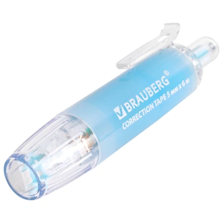 Корректирующая лента BRAUBERG PASTEL 360, 5 мм х 6 м, ассорти, автоматическая, блистер, 272662 - МСК «Форвард»