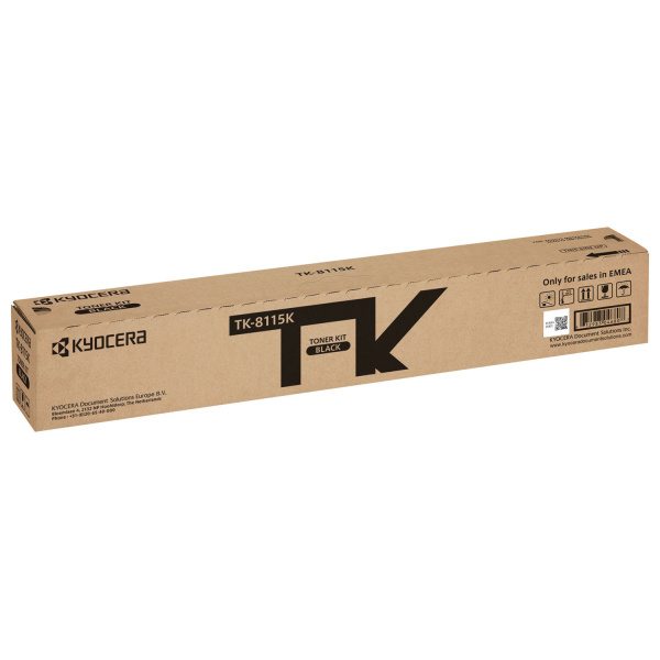 Тонер-картридж KYOCERA (TK-8115K) M8124cidn/M8130cidn, черный, ресурс 12000 стр, оригинальный. 1T02P  363059 ПОД ЗАКАЗ 8 ДНЕЙ