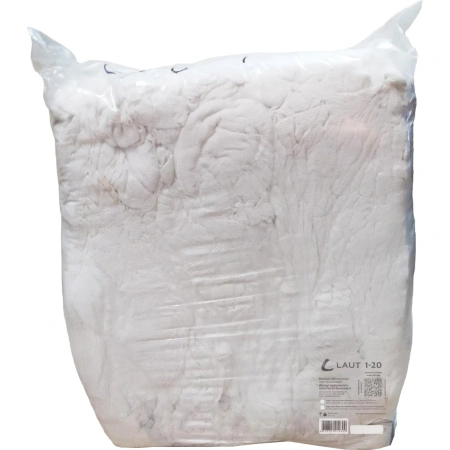 Ветошь хлопок (вафельная) белая 10 кг (размер лоскута 40x60 см) 2444441 минпромторг - МСК «Форвард»