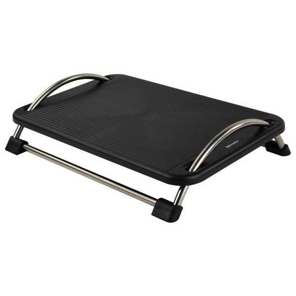 Подставка для ног BRAUBERG офисная, 43,5*30см, регулируемый угол наклона , черная, 531488