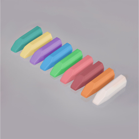 Мелки для асфальта Гамма "Малыш", цветные, 20шт., 9 интенсив. цв., пластиковое ведро 291025_020 388327 - МСК «Форвард»