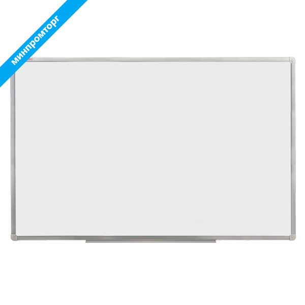 Доска магнитно-маркерная 100х180см, алюмин.рамка, ГАРАНТИЯ 10 ЛЕТ, РОССИЯ, BRAUBERG Стандарт, 235524