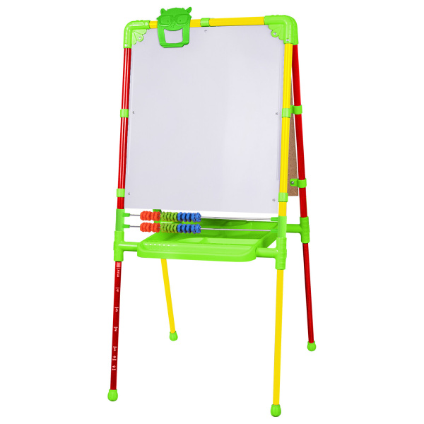 Мольберт растущий для мела/магнитно-маркерный 53х46 см BRAUBERG "NIKA KIDS" СВЕТОФОР 238051