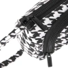 Пенал-косметичка BRAUBERG с ручкой, 1 откидная планка, полиэстер, 22x10х8 см, "Houndstooth", 271560 - МСК «Форвард»