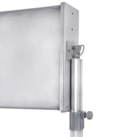 Демосистема напольная на 10 панелей, серые панели А4, регулируемая высота, STAFF, 238334 - МСК «Форвард»