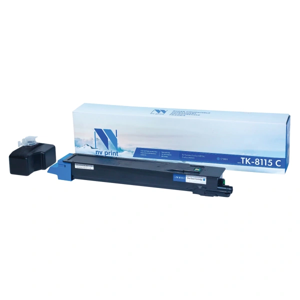 Тонер-картридж NV PRINT (NV-TK8115С) для Kyocera M8124cidn / M8130cidn, голубой, ресурс 6000 страниц 363898 ПОД ЗАКАЗ 8 ДНЕЙ