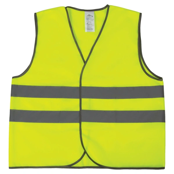 Жилет сигнальный ГОСТ, 2 светоотражающие полосы, ЛИМОННЫЙ, XXXL(60-62), ПЛОТНЫЙ, ГРАНДМАСТЕР, 610836 ЧЕСТНЫЙ ЗНАК!