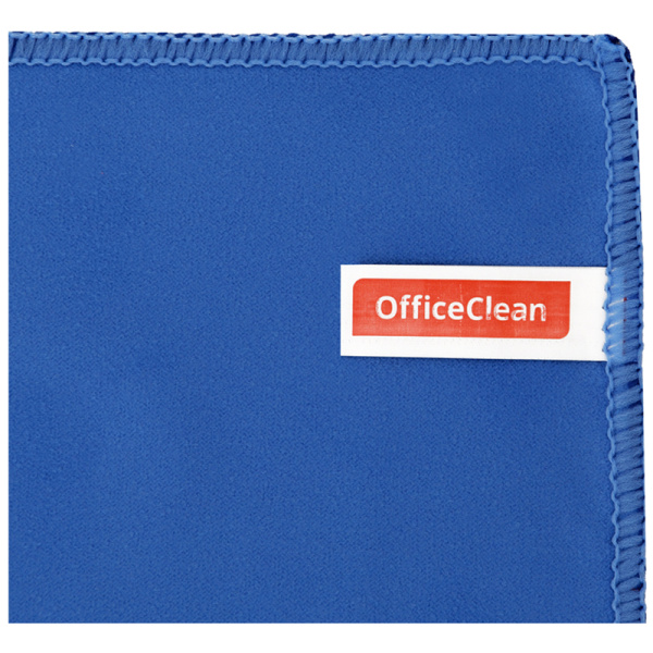 Салфетка для оптики и стекла OfficeClean "Стандарт" микрофибра, 30*30см, синяя 320869 - МСК «Форвард»