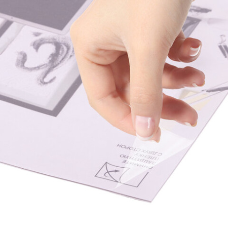 Рамка 21х30 см небьющаяся, аналог IKEA, багет 21 мм, МДФ, BRAUBERG "Idea", черная, 391371 - МСК «Форвард»