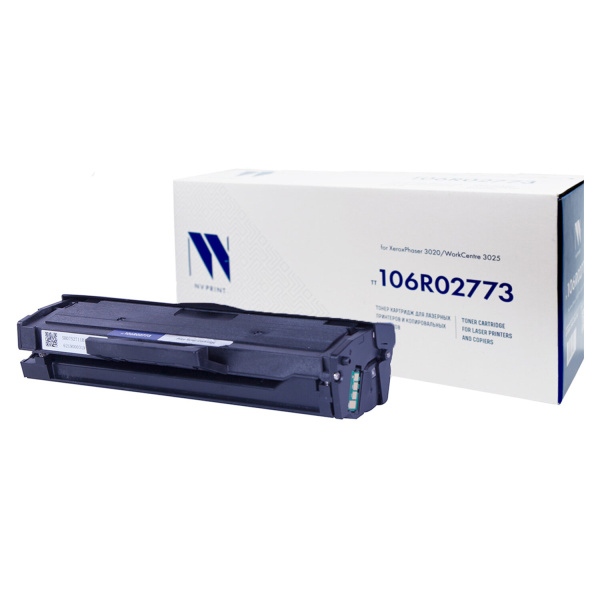 Картридж лазерный NV PRINT (NV-106R02773) для XEROX Phaser 3020/WorkCentre 3025, ресурс 1500 стр.  363382
