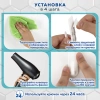 Крючки самоклеящиеся универсальные 6,6х2,1 см, КОМПЛЕКТ 6 шт., белые, LAIMA Home, 608793 - МСК «Форвард»