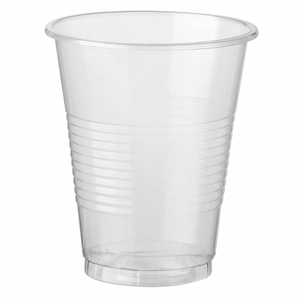 Стакан одноразовый ОСОБО ПЛОТНЫЙ ПРЕМИУМ 200мл пластиковый ПП прозрачный КОМПЛЕКТ 200шт, 607740