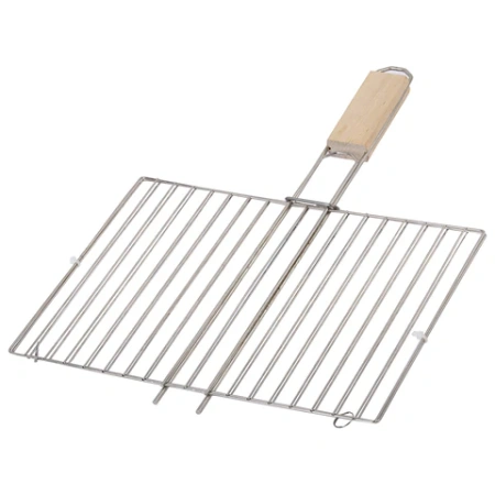 Решетка-гриль универсальная, размер 300х220 мм, глубина 10 мм, никелированное покрытие, РГМ3НЭ 701748 - МСК «Форвард»