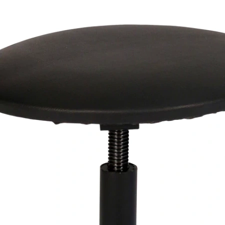 Стул кресло кассира, ресепшн РС37, на винте, без подлокотников, ткань, темно-серый 533064 - МСК «Форвард»