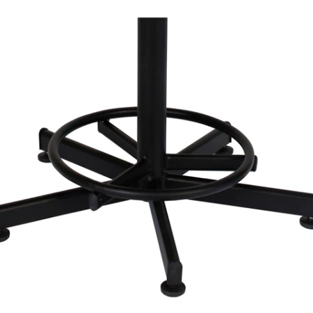 Стул кресло кассира, ресепшн РС37, на винте, без подлокотников, ткань, темно-серый 533064 - МСК «Форвард»