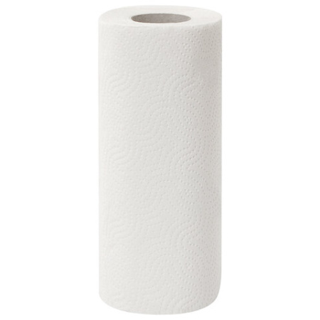 Полотенца бумажные 2-х слойные, спайка 8 рулонов (8х13 м), ЛЮБАША ECO, 114743 - МСК «Форвард»