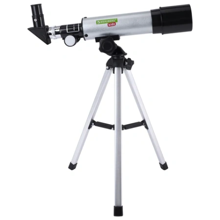 Телескоп рефрактор астрономический настольный, увеличение 90х, объектив 50 мм, фокус 360 мм, видоискатель, 50360, BRAUBERG KIDS, 391396 - МСК «Форвард»