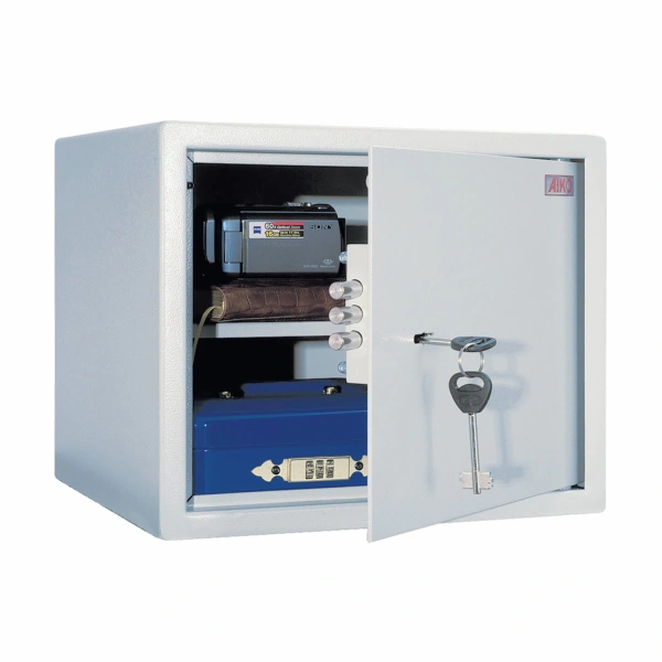 Сейф мебельный AIKO "Т28" (в280*ш340*г295мм;8кг), ключ. замок, крепление к стене Т28 290368